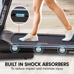 K1000 Foldable Treadmill with Incline for Home Gym Cardio