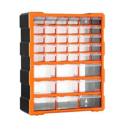 39-Drawer Tool Storage Cabinet Hardware Organizer | Home & Living