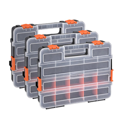 Tool Box Organiser 3 Pack Hardware Storage | Home & Living