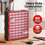 60-Drawer Parts Organiser Cabinet Storage Box | Home & Living