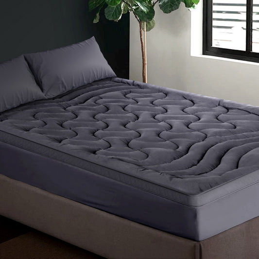 Mattress Topper Pillowtop 3-Zone Mat Pad All Sizes
