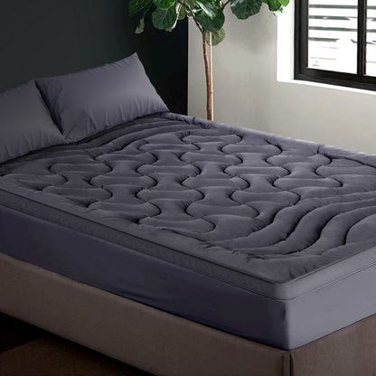 Mattress Topper Pillowtop 3-Zone Mat Pad All Sizes