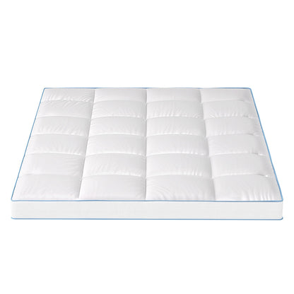 Mattress Topper Pillowtop Bamboo 10cm Double