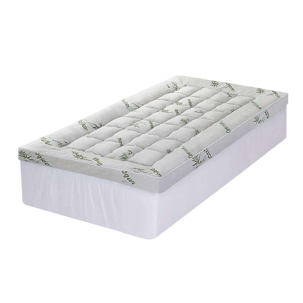White mattress 203x107cm, side view