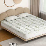 Mattress Topper Pillowtop Bamboo 7.5cm Double King Single Queen