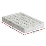 Mattress Topper Pillowtop Bamboo 7.5cm Double King Single Queen