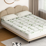 Mattress Topper Pillowtop Bamboo 7.5cm Double King Single Queen