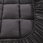 Mattress Topper Pillowtop Bamboo Charcoal Single