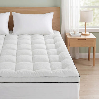 White mattress 203x183cm, view 11