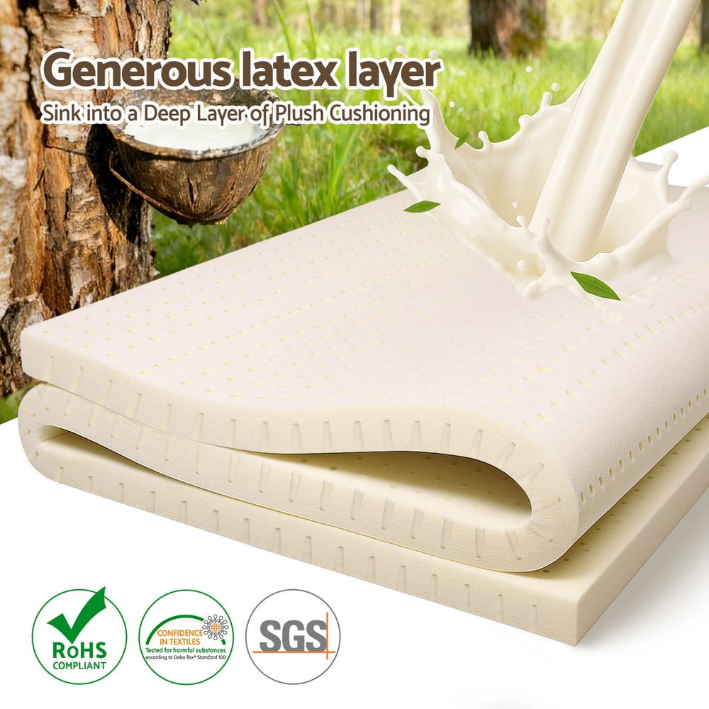 Natural mattress 203x107x5cm, detail