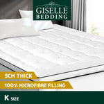 Bedding Mattress Topper Pillowtop - King