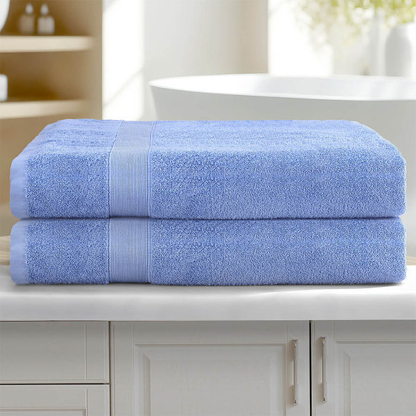  2 Pack Bath Sheets Set Cotton Extra Large Towel