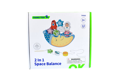 2 in 1 space balance & lacing set