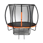 8FT Kids Trampoline Round Encosure Safety Net with Ladder