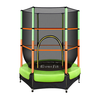 Trampoline for Kids Enclosure Safety Net Rebounder Gift Green