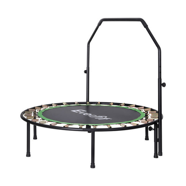  48Inch Round/Hexagon Trampoline Kids Exercise Fitness Green/Blue