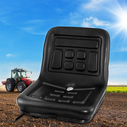 Tractor Seat Forklift Excavator Suspension Truck Chair Pu Leather