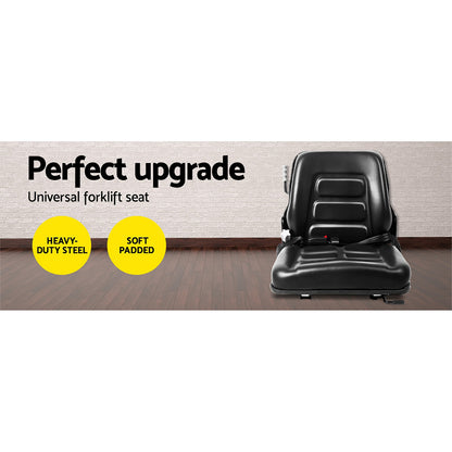 Tractor Seat Forklift Excavator Backrest Truck Pu Chair