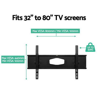 Tv Wall Mount Bracket For 32"-80" Led Lcd