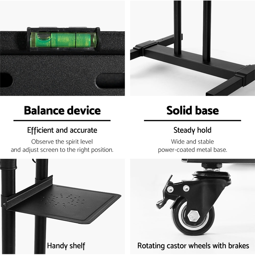 Portable 23"-65" Tv Stand Trolley Mount