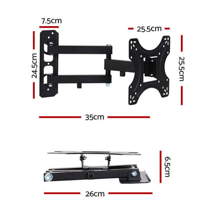 Strong-Arm Full Motion 17"-42" Tv Wall Mount