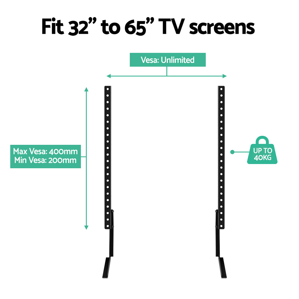 Tv Stand Mount Bracket (32"-65") Tabletop/Desktop