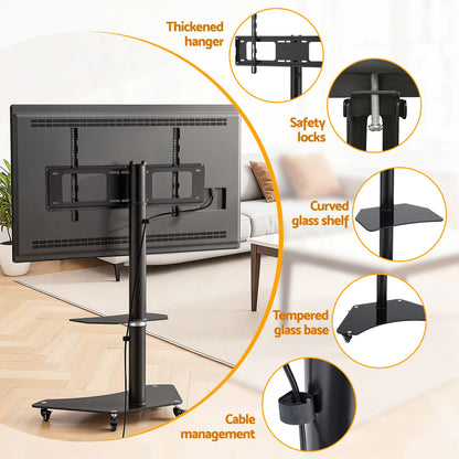 Tv Stand Adjustable Height king