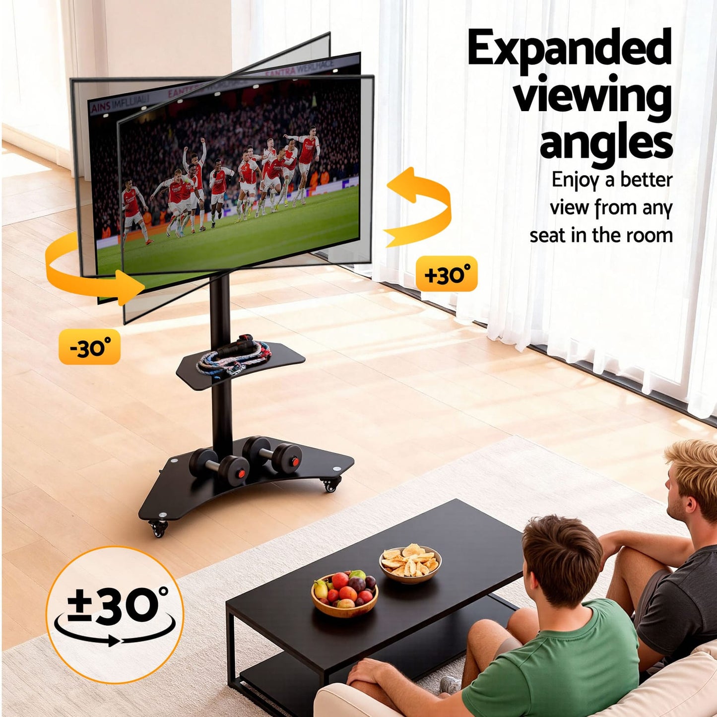 Tv Stand Adjustable Height king