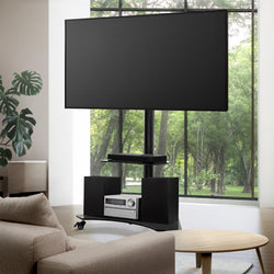 Mobile Tv Stand (32"-70") Mount Bracket Portable Trolley Cart