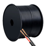 2.5Mm 100M Twin Core Wire Electrical Cable Extension Car 450V 2 Sheath