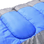 Blue Thermal Outdoor Sleeping Bag Mat Single Tent Hiking Camping