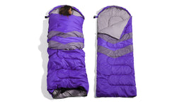 Purple Micro Compact Thermal Sleeping Bag Lightweight Portable Outdoor