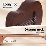 30 Inch EQ Ukulele 18 Frets Acoustic Electric Guitar for Beginners