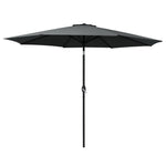 Outdoor Umbrella 3M Umbrellas Garden Beach Tilt Sun Patio Deck Pole Uv