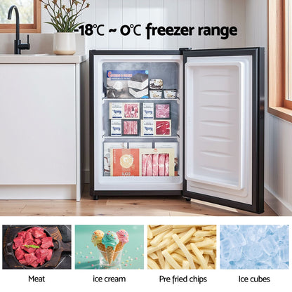 Upright Freezer 42L Black 45x45x62cm