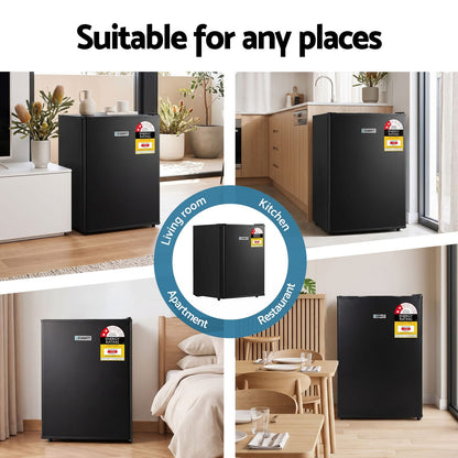 Upright Freezer 42L Black 45x45x62cm