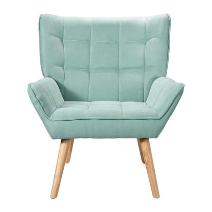Armchair Lounge Chair Accent Chairs Sofa Linen Fabric Cushion Seat
