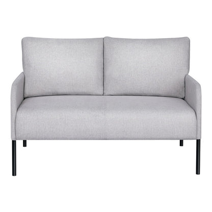 Artiss Armchair Accent Chair Pillow Fabric Grey