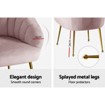 Stylish eye catching Velvet Sofa Couch Armchair-GY/ G/B/P