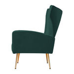 Beautiful Armchairs Chair Velvet Sofa Grey Seat-GY/G/NA/P