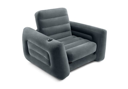 Sofa Bed Charcoal Velvet 36x40x15cm