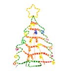 Christmas Tree Motif Rope Light Large 118cm Height
