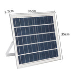 297 Led Solar Flood Light Outdoor with Remote Control 100W Cold White