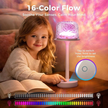 Waterproof Table Lamp Ocean Projector