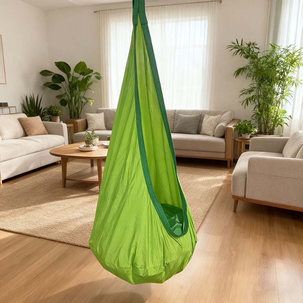 Hanging Hammock Chair Blue