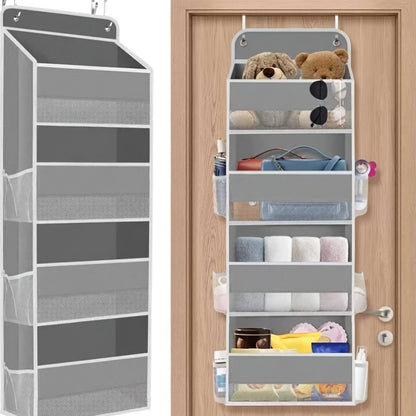 Over Door Storage Organizer Grey