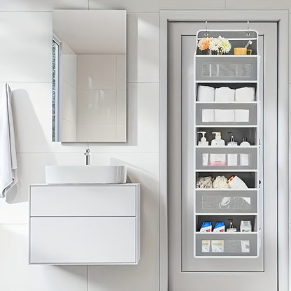 Over Door Storage Organizer Grey