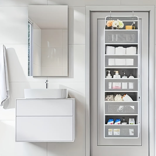 Over Door Storage Organizer Grey