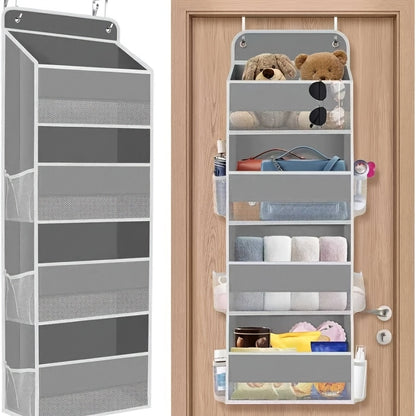 Over Door Storage Organizer Grey