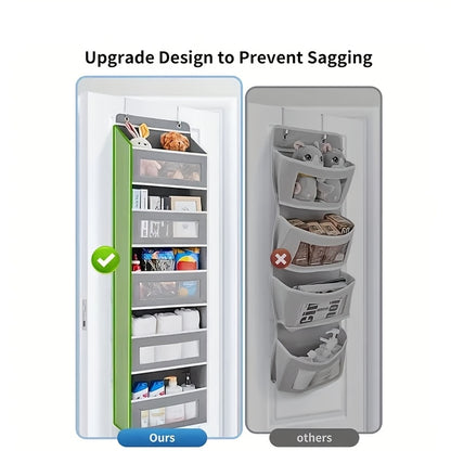Over Door Storage Organizer Grey